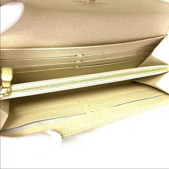 AUTHENTIC LOUIS VUITTON DAMIER AZURE SARAH WALLET - Picture 6 of 10